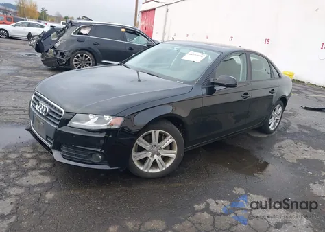 2011 Audi A4 2.0T Premium from USA, damaged, VIN WAUAFAFLXBN045573